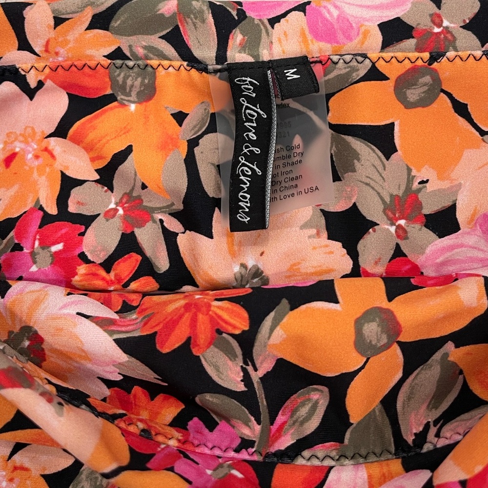 For Love And Lemons Floral Bikini bottoms only NWOT - Picture 4 of 4